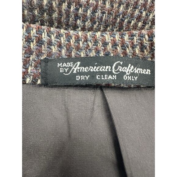 Harris Tweed Blazer Men’s Scottish Wool Sports Jacket Coat Speckled USA CLEAN - Picture 12 of 12